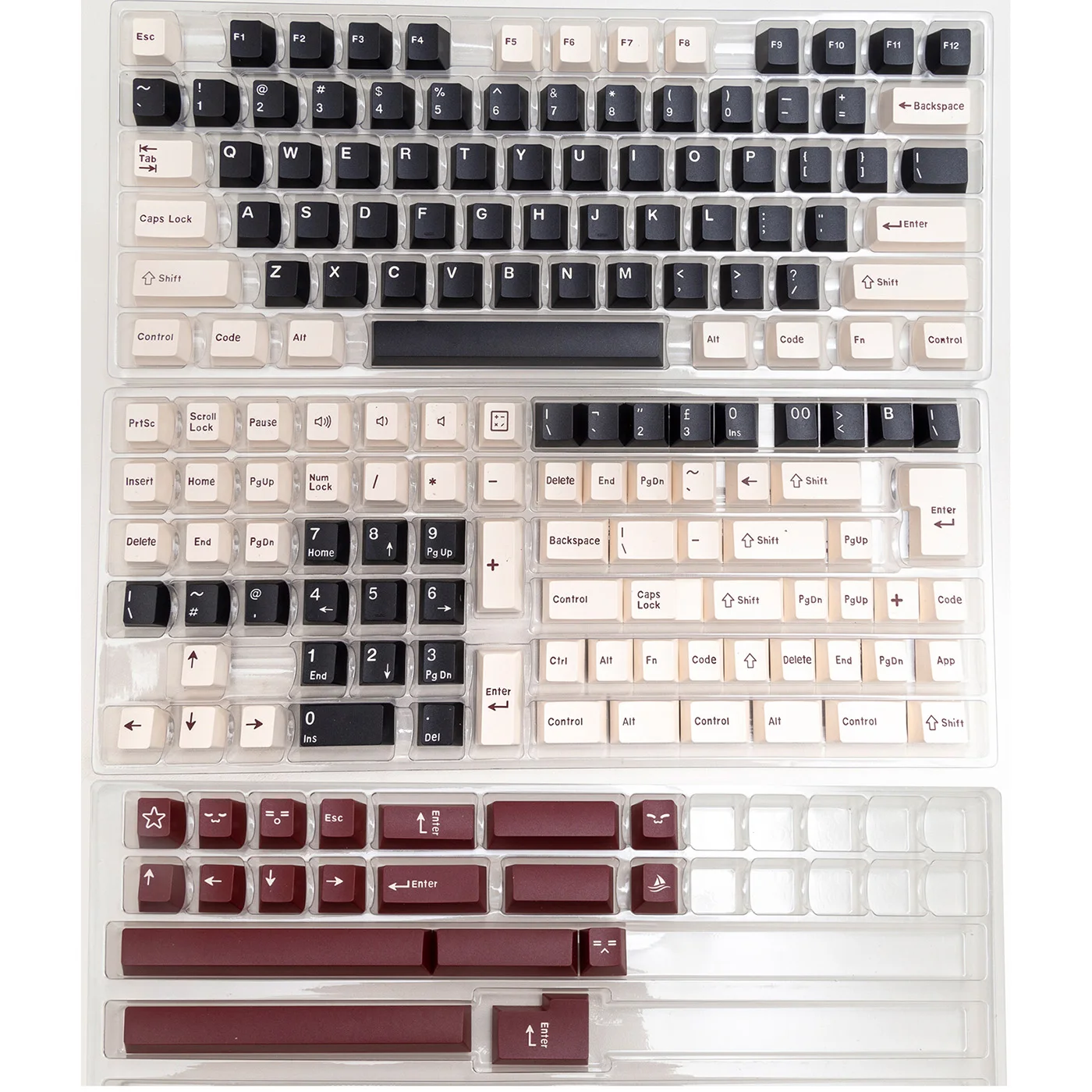173 Keys Rome GMK Keycaps Double Shot PBT Keycap  For Mechanical Gaming Keyboard Cherry Profile Retro ISO Key Caps Custom DIY