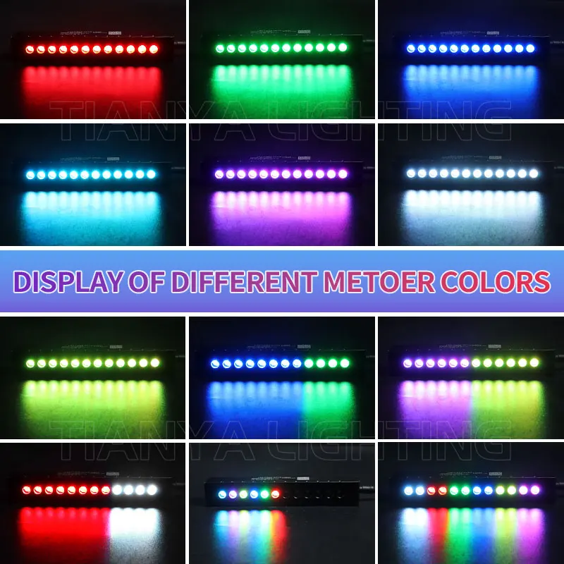 20W  Twinkle Starry Sky Car Colourful Meteor Star Roof Led Fiber Optic Light Music SensingDouble Color Control