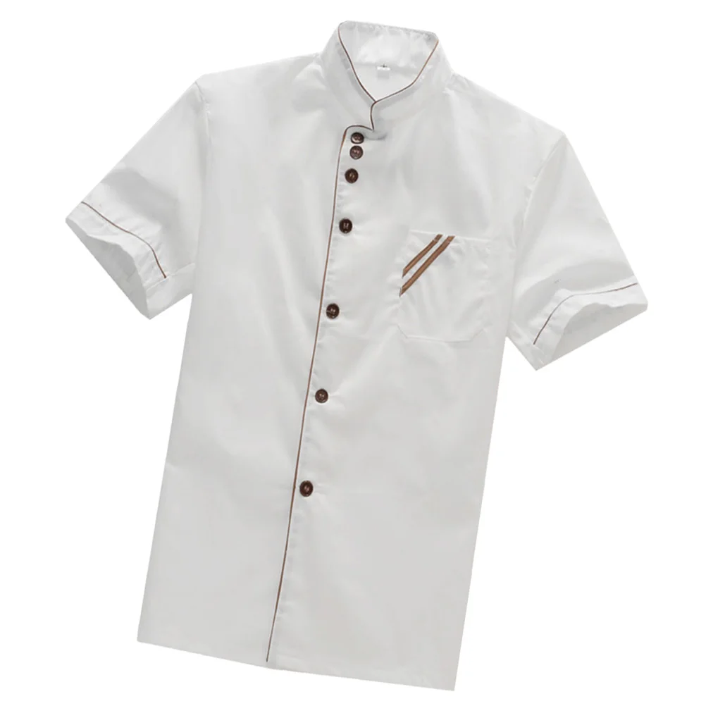 

Oil Proof Casual Loose Clothing Coat Jacket Wearproof Catering Jackets