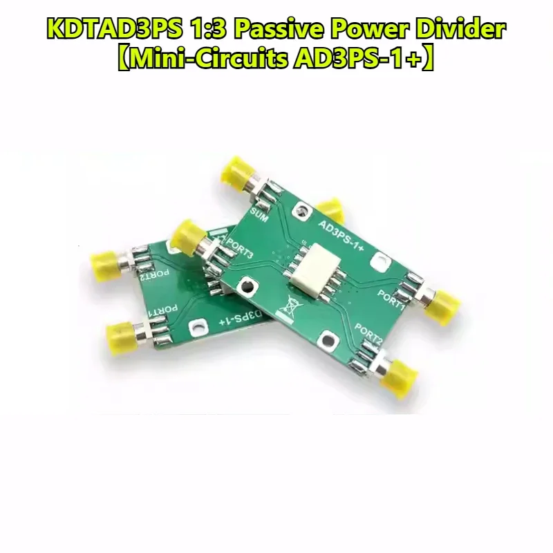 SmCpAD3PS-1 Power Divider RF Power Distribution Combiner 300MHz Bandwidth PLL Reference Clock Distribution KDTAD3PS-015