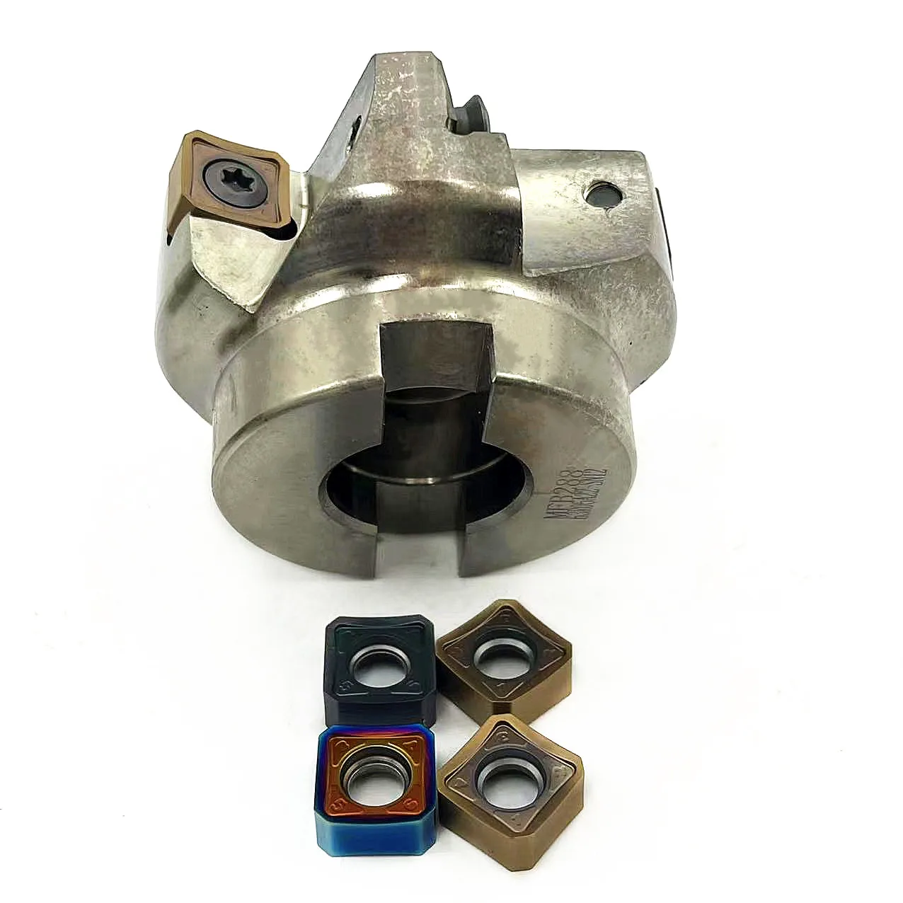 أدوات قطع الطحن السريع ، إدراج كربيد للمعادن ، عالية الجودة ، MFB288 ، 50R-22-4T ، 50 ، 63 ، 80 ، 22 ، 4T ، 5T ، 6T ، SNMU1206 ، KT7030
