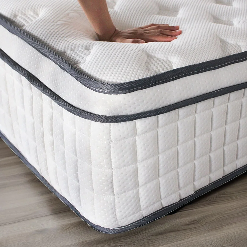 Factory Wholesale Roll up Matelas Single King Queen Latex Mattresses Coil Mattress for Sale Twin Full Size Spring Mattress