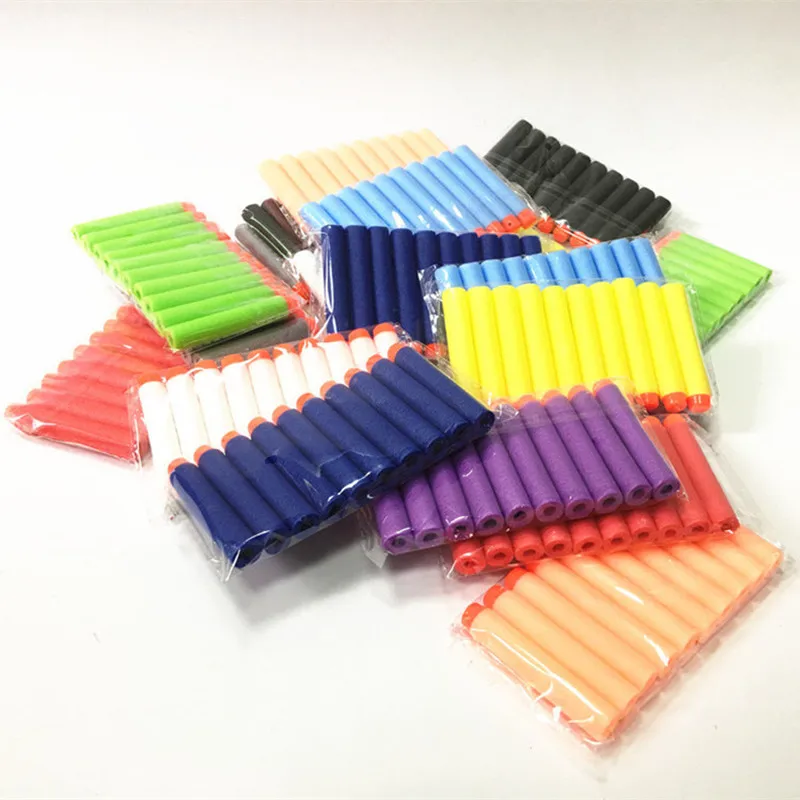 Lot De 300 Fléchettes En Mousse 7,2 Cm – Munitions Recharge Pour Nerf Strike Elite – EVA Non Toxique – Tête Semi-Souple