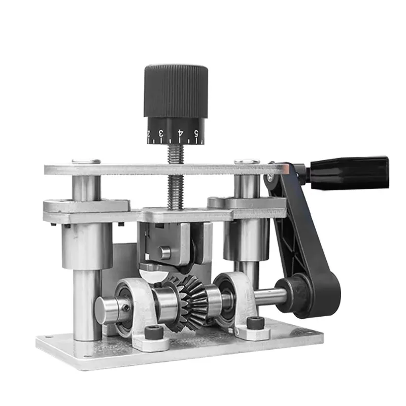 Wire Stripper 2-20mm Stainless Steel Manual Electric Wire Stripping Tool Scrap Copper Cable Peeling Machine with Hand Crank Wire