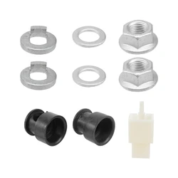 E-Bike Electric Bicycle Hub Motor Axle Lock Nut /Lock Washer /Spacer /Nut Cover With 12Mm Shaft