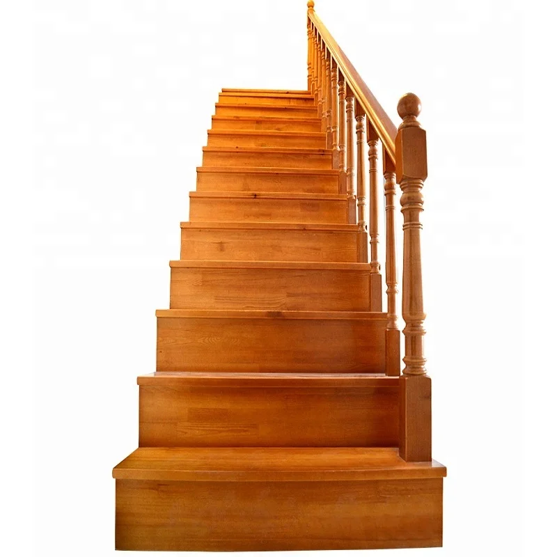 custom.Modern Style Solid Wood Corner Stairs Design Family Indoor Use