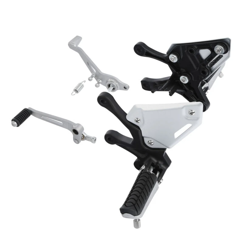 Motorcycle Foot Pedal Rests Foot Pedal Front Foot Pegs Pedals Bracket Set For Kawasaki Z900 ZR900FLFA 2017-2020