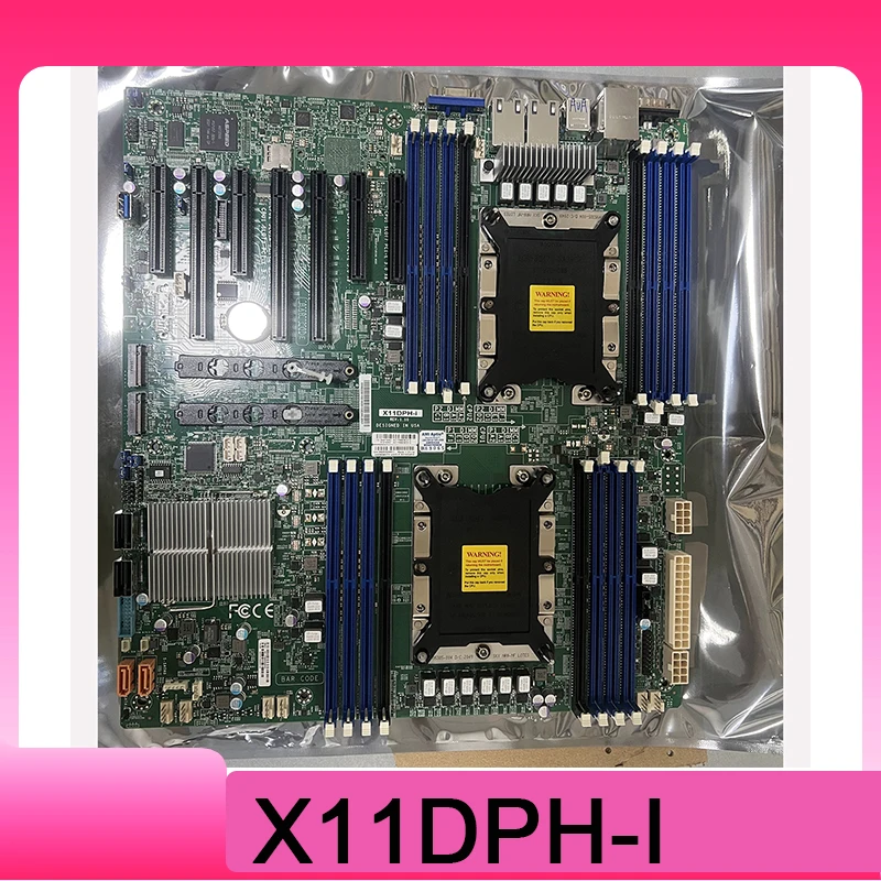 

X11DPH-I For Supermicro Server Motherboard LGA-3647 DDR4 SATA3 Xeon Scalable Processors