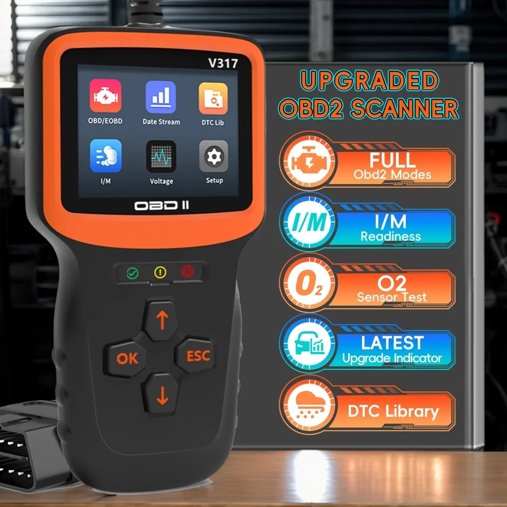 Scanner inteligente OBDII - Leitor de código de falhas do motor