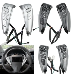 Cruise Control Switch Audio Volume Button Steering Wheel Buttons 25550-3DA6A For Nissan Sentra Livina Almera Cube Versa Note