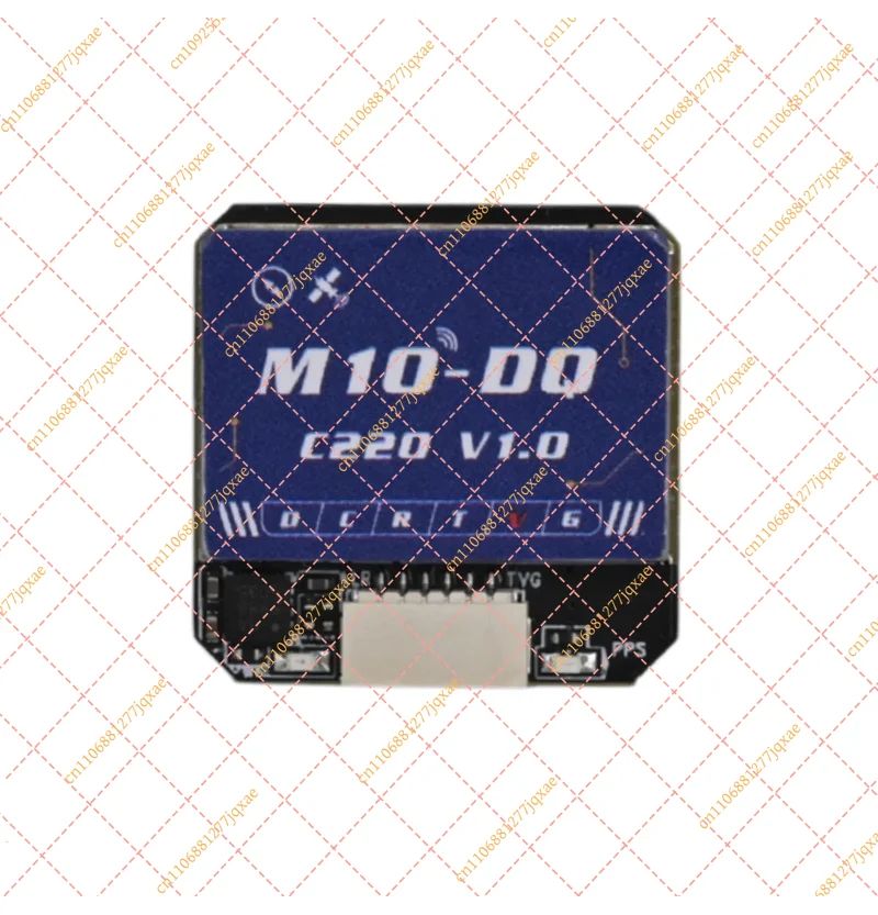 HPXGRC M-10 GPS Module with QMC5883 Compass, Ceramic Antenna & Onboard LED for FPV Drone & RC Aircraft