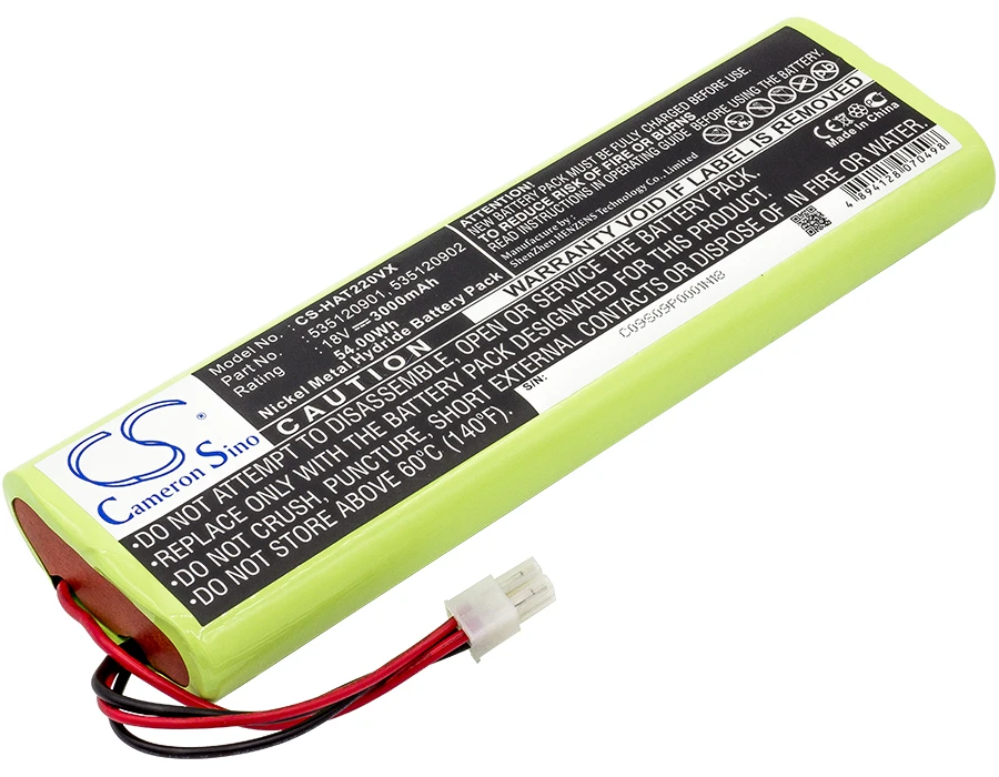 Cameron sino 3000mAh Battery For Husqvarna 5400596-01 540059602 5400596-02 AU-18C AU-18V Automower 220AC 2007 2008 2009 2010