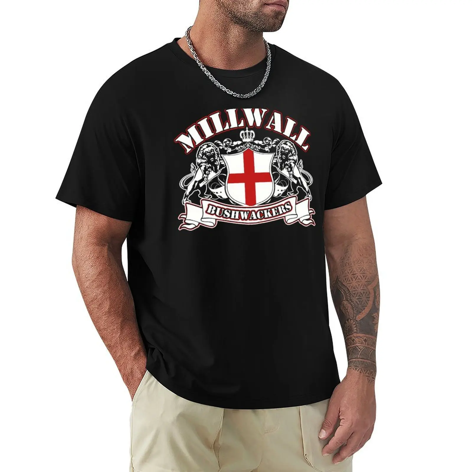 Millwall Bushwackers T-Shirt Sporty Breathable Short Sleeve T-Shirt