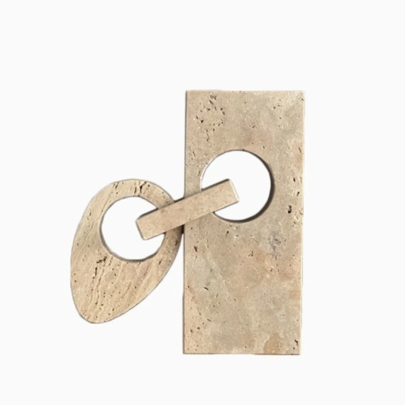 

Marble water drop ring ornaments tea room home decoration ornaments