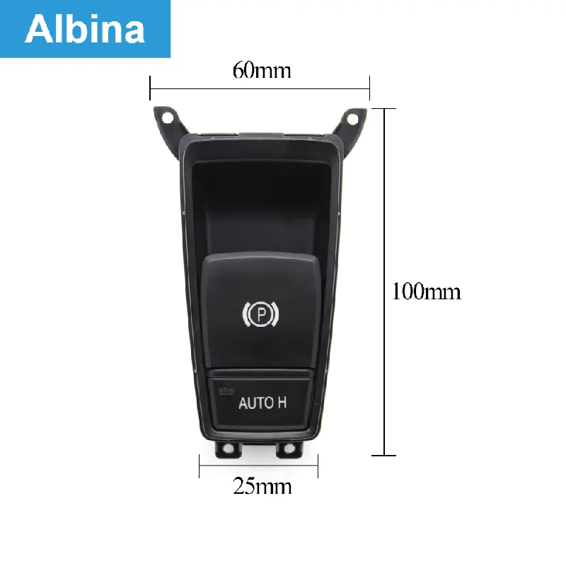 

61319148508 Car Electronic Parking Brake Switch Button Assembly Auto Handbrake Control Replacement for BMW X5 E70 X6 E71 E72