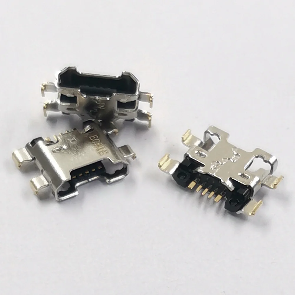 10 قطعة الأصلي لهواوي التمتع 8 زائد 9 9E 9S 8E Y8S Y5 لايت Y9 2019 نوفا 3I شاحن التوصيل المقبس Usb شحن ميناء موصل