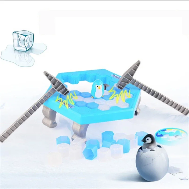 Mini Penguin TrapเกมกระดานIce Breaking Save The Penguin Partyเกมแม่และเด็กInteractive Entertainmentตารางของเล่นเด็กของขวัญ