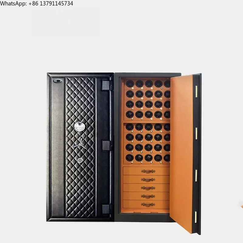 Automatic watch winder, mechanical watch turner, home security safe, luxury watch high-end vault, collection cabinet