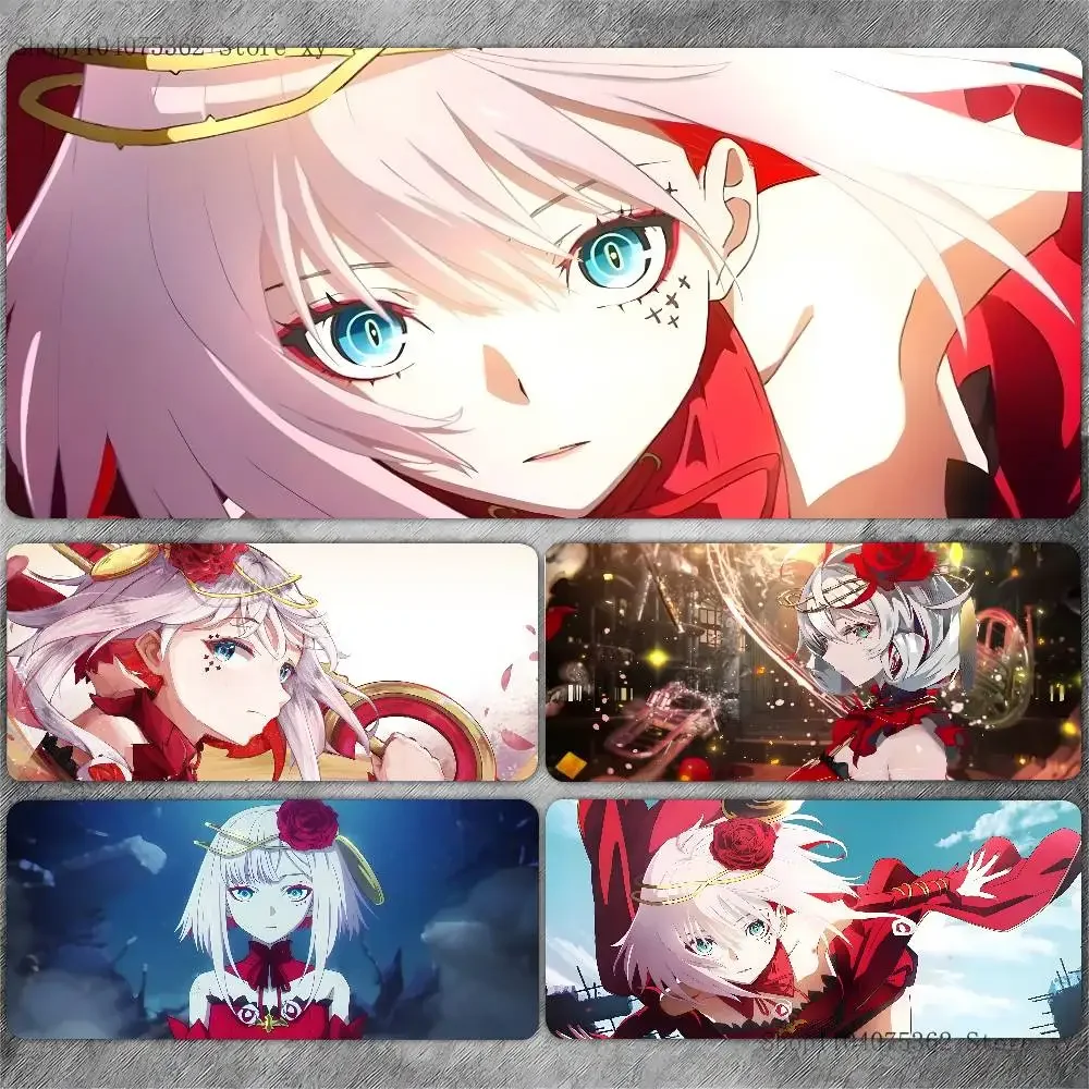 1 قطعة B-Bolero الرسوم المتحركة T-takt Op Mousepad عدم الانزلاق مناسبة لأجهزة الكمبيوتر المكتبية أجهزة الكمبيوتر المحمولة الرياضة الإلكترونية لعبة مكتب الحصير XXL لوحة المفاتيح