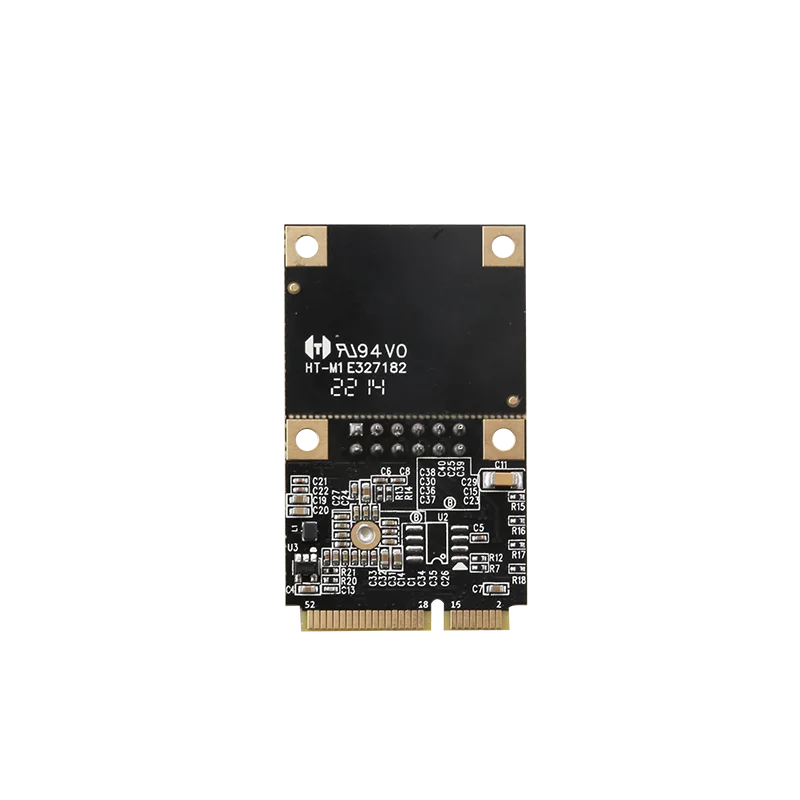 1- Port Mini PCI-e with Transfer Rate 2.5Gb/s Network Controller Card Full Duplex 10/100/1000Mbps Data Rate Chipset RT8125B