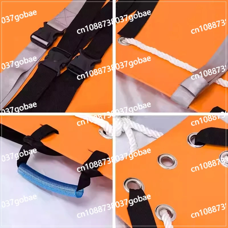 Multifunctional roll-up soft stretcher mountain folding light life-saving rescue