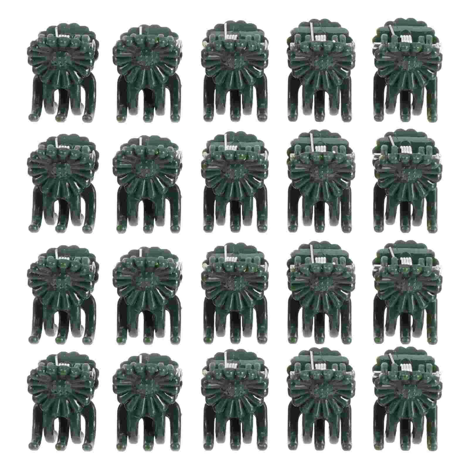 

100 Pcs Plant Clips Gardening Clamps Flower Plants Fixed Support Stem Fixing