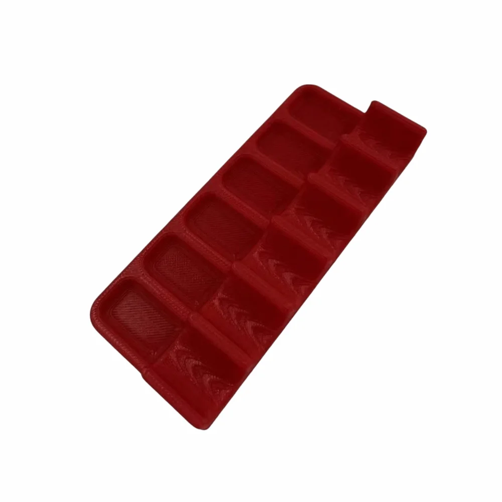 

3D Printed Plastic Brush Holder Lightweight Portable Painting Brush Rest Holder Easy To Clean Space-Saving Rests Drip Tray Pad