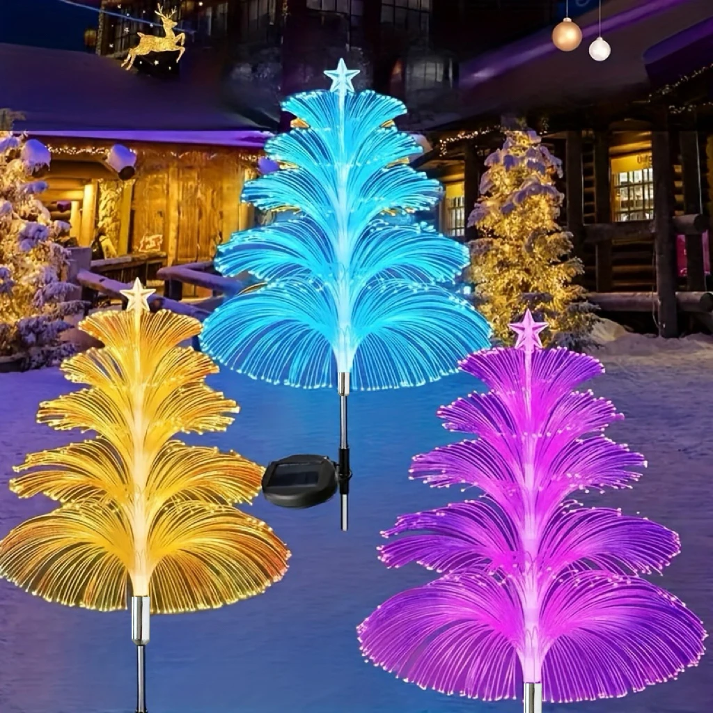 

Фотофон с солнечной батареей и имитацией медузы, украшение для улицы, освещение для двора, сада, дорожек, газона, праздничное украшение на Рождество, Хэллоуин, новый год