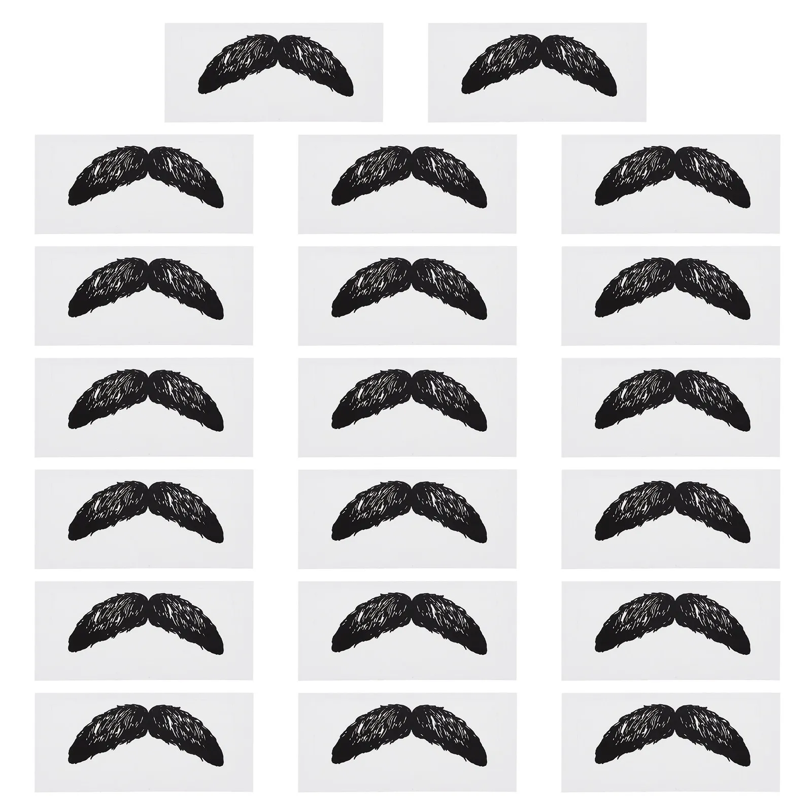 

20Pcs Nose Hair Waxing Stickers Professional Beard Protective Hair Removal Stickers Portable Personal Care Supplies Depilation