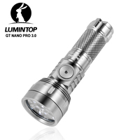 EDC Outdoor Lighting USB C Rechargeable Lamp Flashlights Titanium Lantern Powerful Camping LED Torch 10280 Battery GT NANO PRO