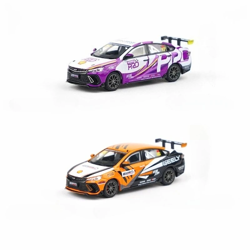 

XCARTOYS 1/64 Scale Alloy Model of Geely Binrui COOL 6MT 2022 Super Geely League Realistic Toy for Boys Collectible