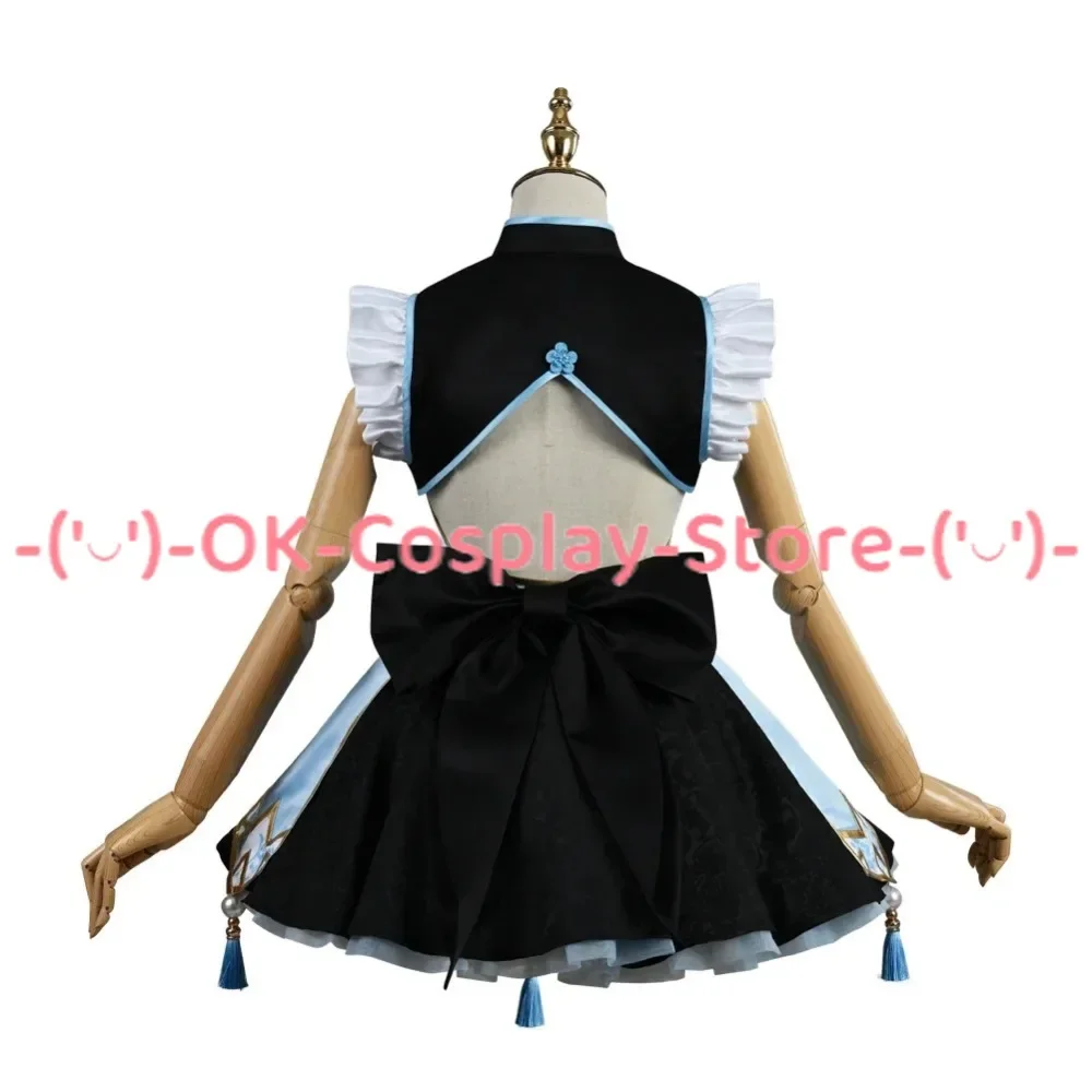 Anime Re:Life in A Different World Rem costumi Cosplay carino cinese Cheongsam Party Suit Halloween Carnival Uniform Custom Made