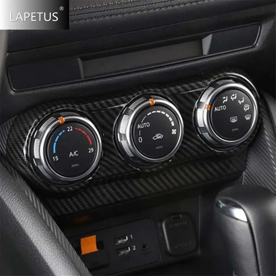 

For Mazda CX-3 CX3 2015 - 2021 ABS Auto Center Air Conditioning AC Vent Switch Knob Control Panel Decor Cover Trim Accessories