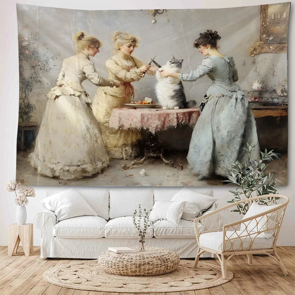 Appreciation of World Famous Paintings, Portraits, Oil Paintings, Background Decoration, Tapestries, Home Background Decoration