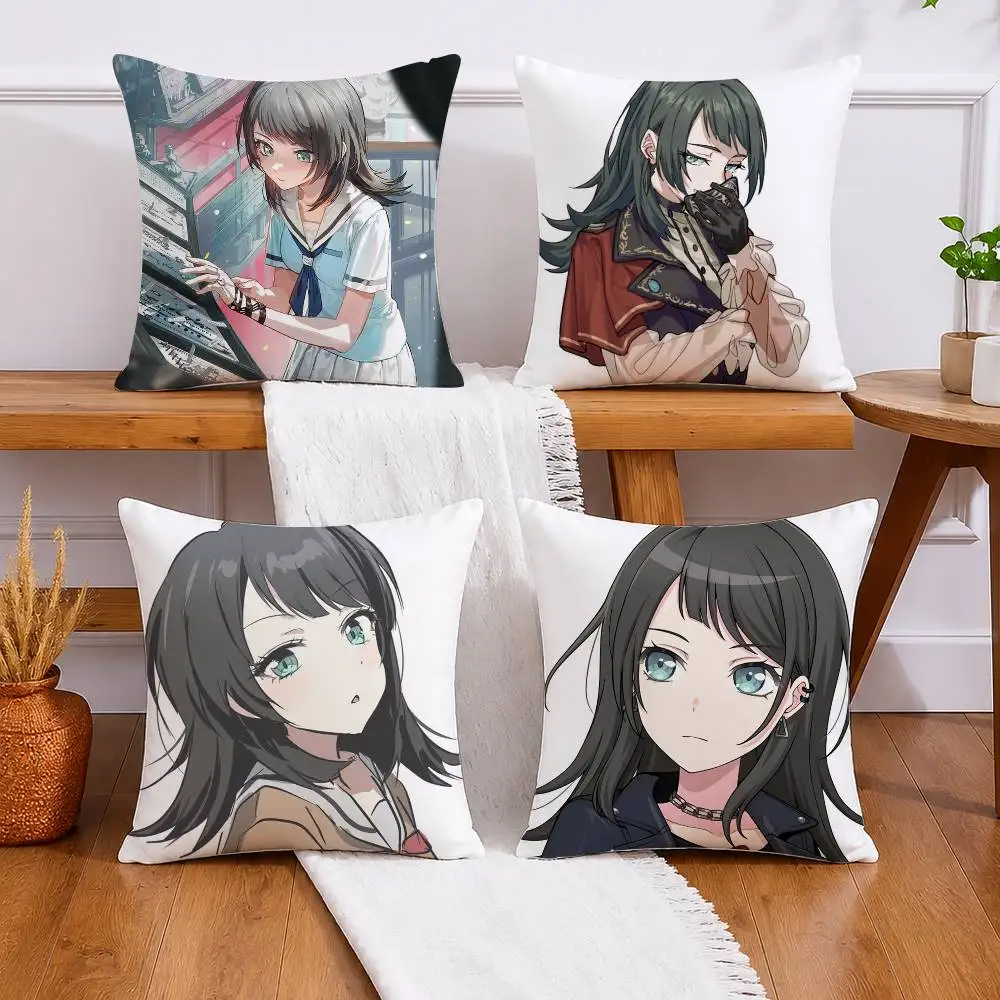A-Ave M-Mujica U-Umiri Y-Yahata Pillow Case Cushion Cover Throw Pillow Case For Car Sofa