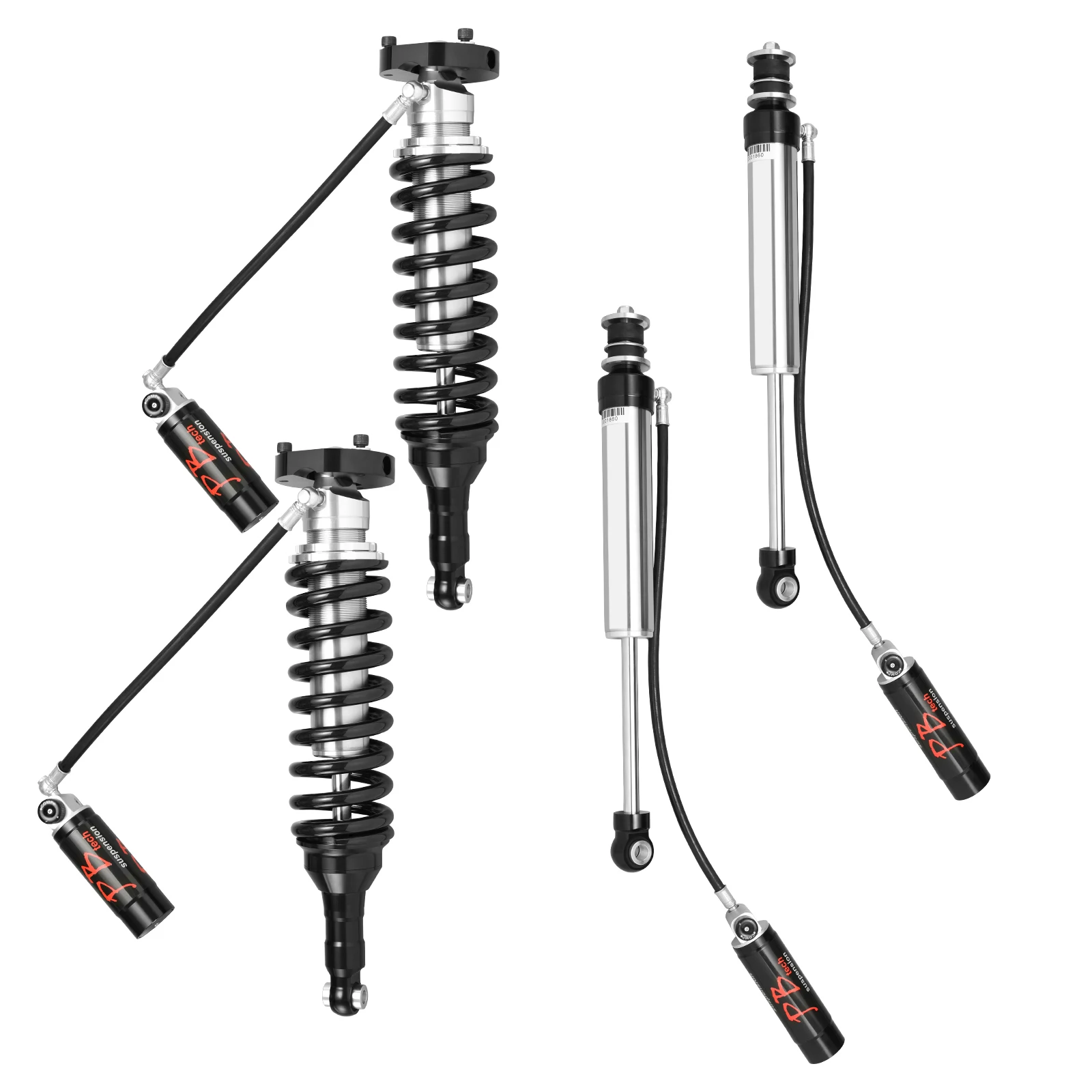 For 2010-UP  LC150/FJ /4Runner V.S.2.5 Rear Shocks Absorber 0-3 Lift Adjustable/21 Section Suspension Shock Coilover