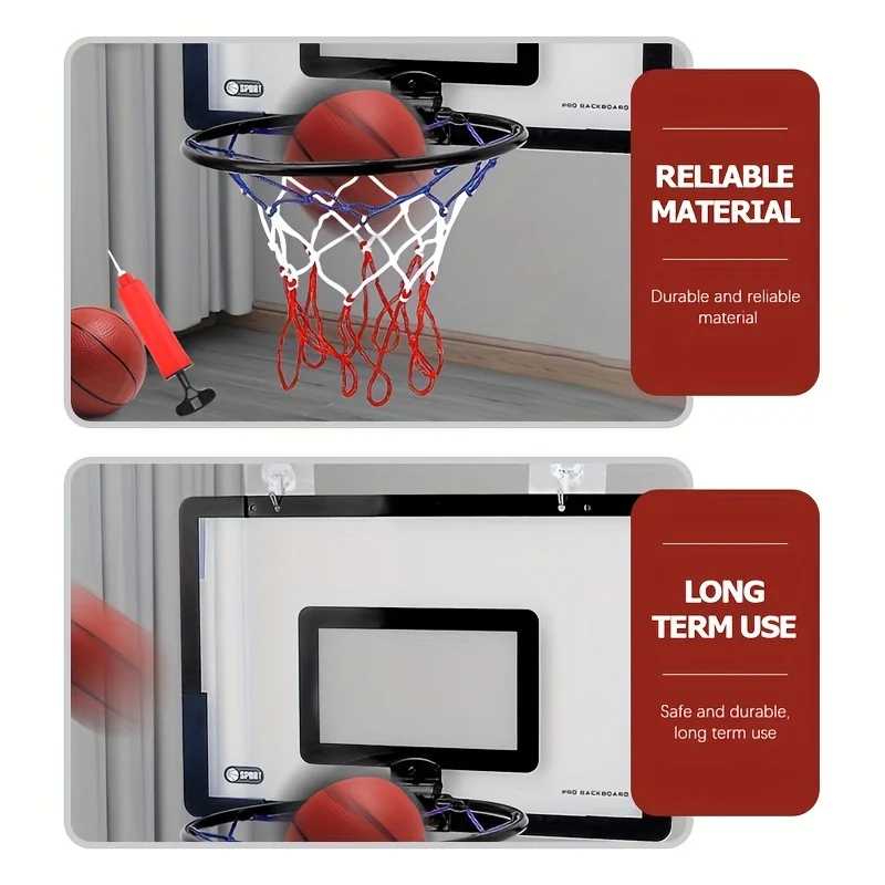 Aan De Muur Gemonteerde Basketbalstandaard, Opknoping Schietframe, Mini Basketbalring Voor Thuis, Basketbal Schiethoepel