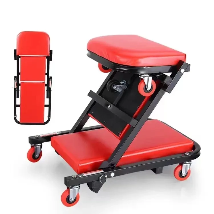 

40 inch red adjustable professional car foldable car mechanic crawler car sleeper