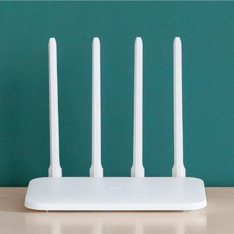 Original Xiaomi WIFI Router 4C 64MB Memory 802.11 b/g/n 2.4G 300Mbps 4 Antennas Wireless 4G Mi Routers Smart APP Control