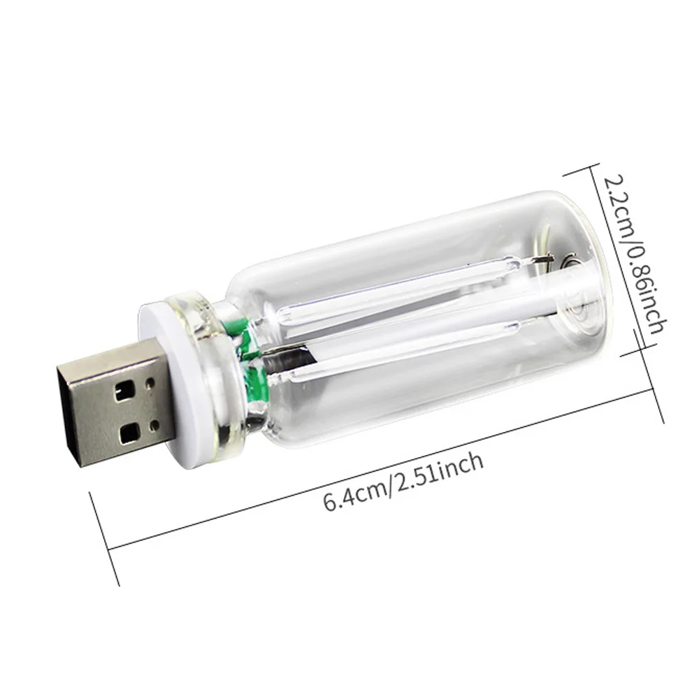 Car Interior Atmosphere Light Transparent Spring-Touch Dimmable Usb Mood Lamp  Holiday Home Decoration Bottle lighting