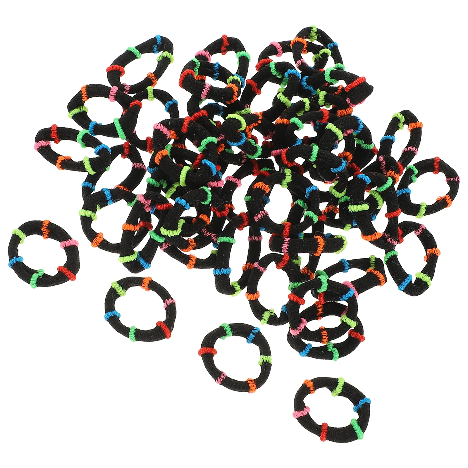 

200pcs High Elastic Hair Ties for Girls Stretchy Soft Mini Hair Accessories Daily Party Use Small Rubber Bands Little Child