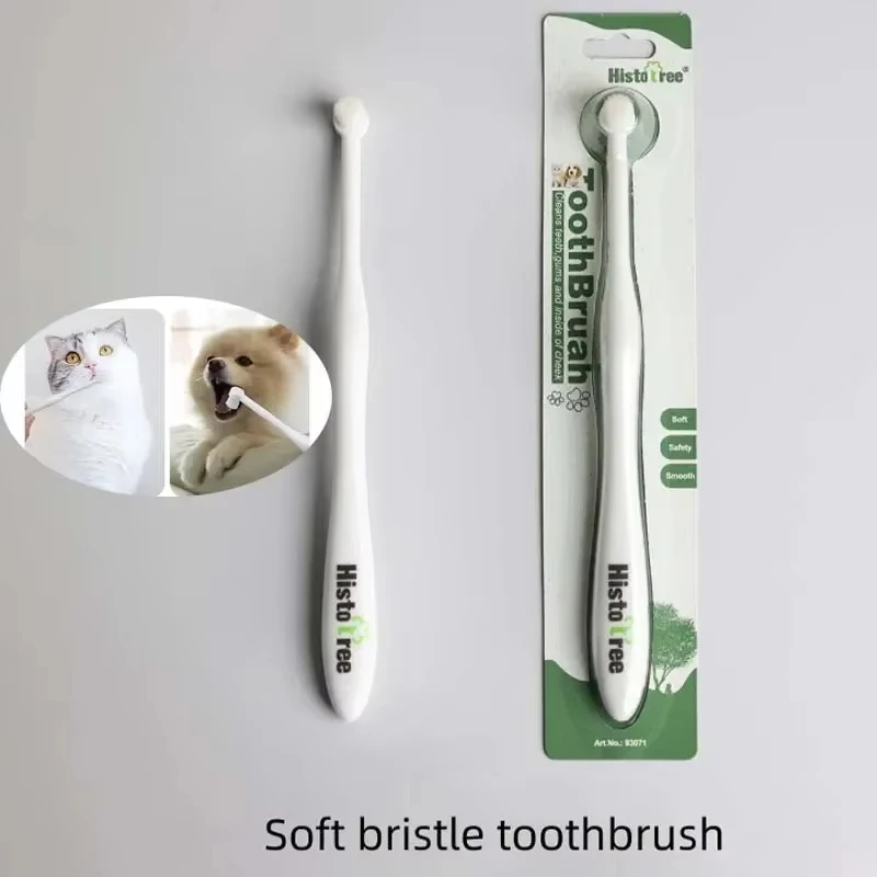 Degrees Pet Toothbrush for Dogs Cats Remove Bad Breath Tartar Teeth Care Oral Hygiene Dog Cat Cleaning Supplies