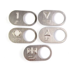 10pcs BR27C A311 Button For Elevator Character Key Word Piece Button Tools Elevator Accessories PL0016