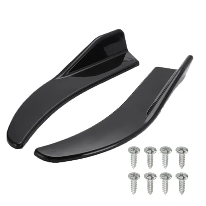 1 Pair Car Bumper Spoiler Front / Rear Lip Anti-collision For BMW Mercedes-Benz Toyota Audi Universal Car Side Skirt