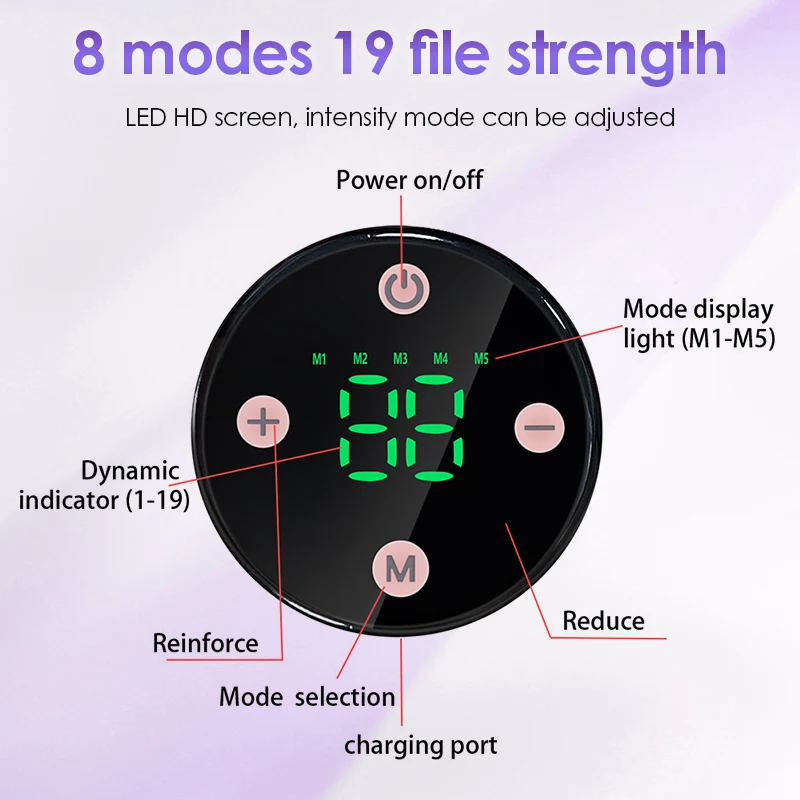 Face EMS Strap V Line Mask Face Lifting Debice 5 Modes Double Chin Reduce Double Chin Up Patch Chin Strap V Shaped Massage Belt