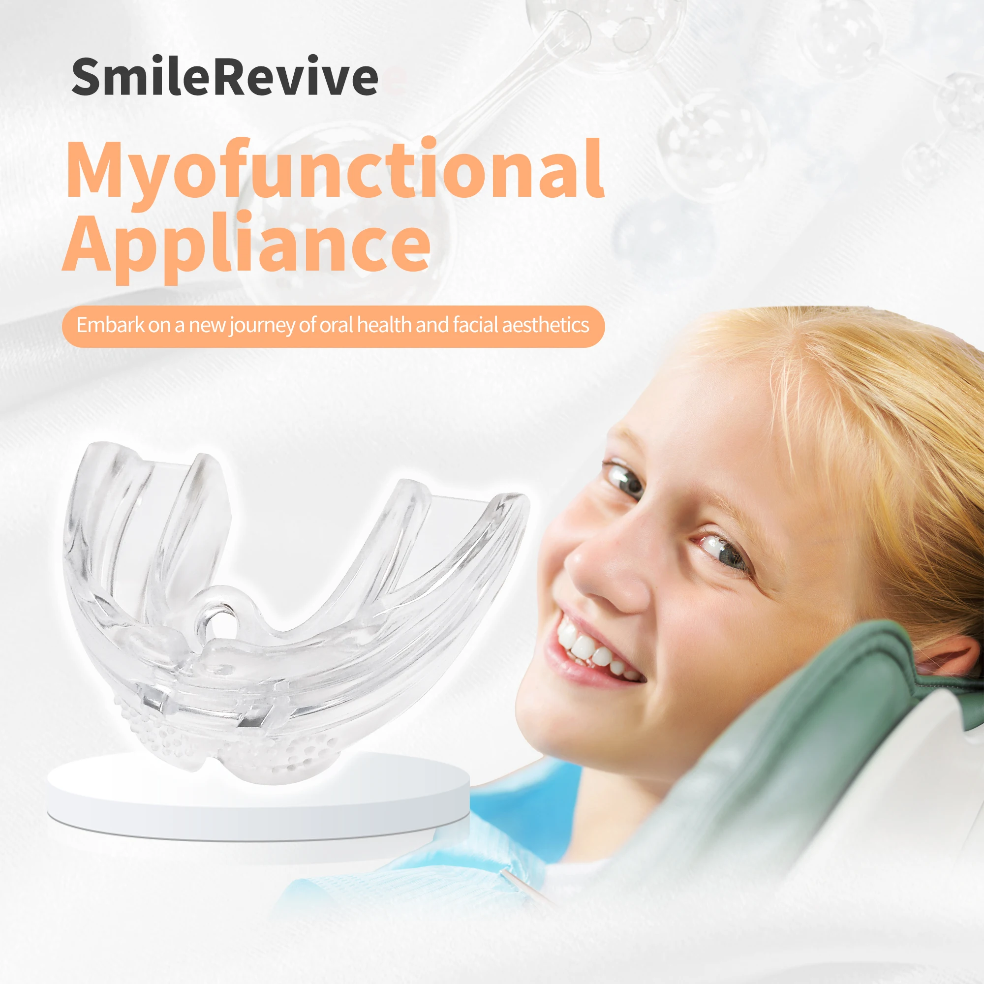 

SmileRevive Myofunctional Appliance Combination of Permanent Dentition and Fixed Orthodontics Stage 2