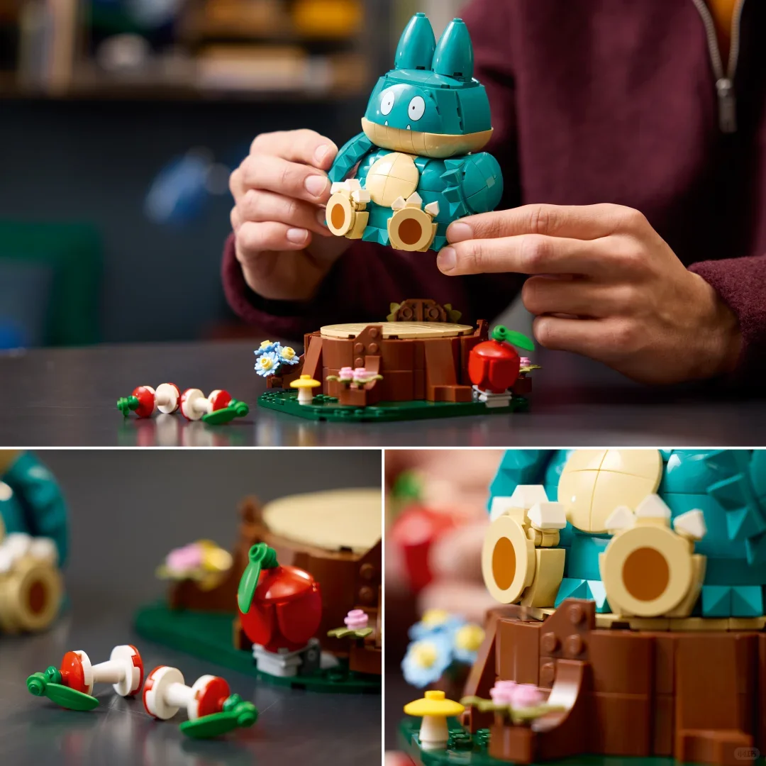 2026 Neues Heißes Spielzeug 757-teiliges Taschenelfen-Themenszenen-Set Niedliche Monster-Charaktere Minifiguren-Modell Baustein-Puzzle-Spielzeug Ornament Geschenk – Detail 4