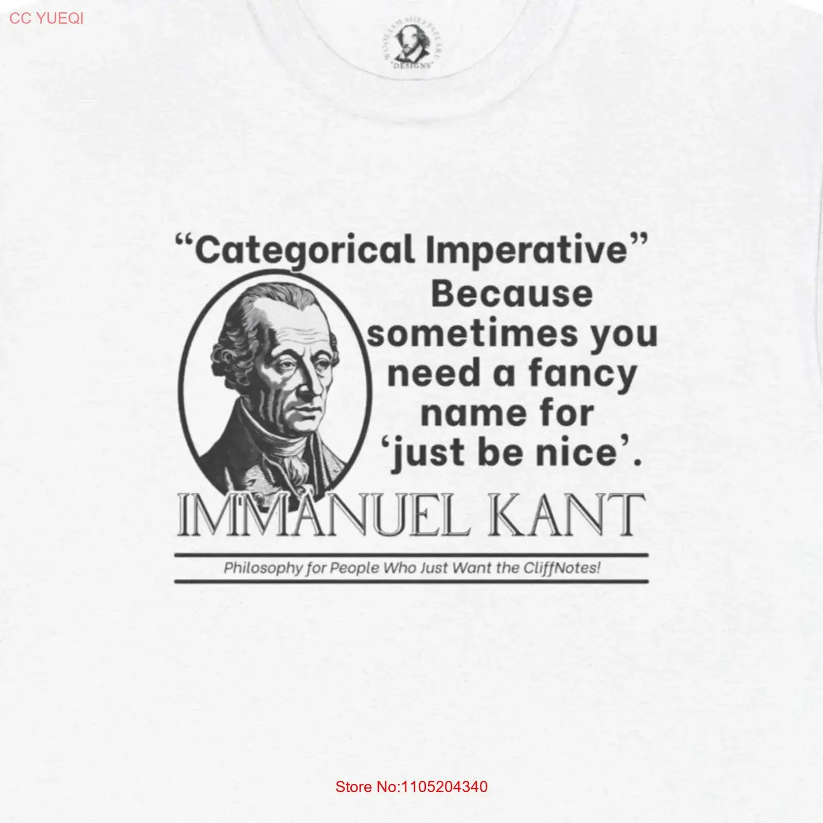 

Забавная футболка Kant Philosophy, классическая имперационная пародия, винтажная стираная универсальная футболка с рисунком, дышащая, повседневная, стильная