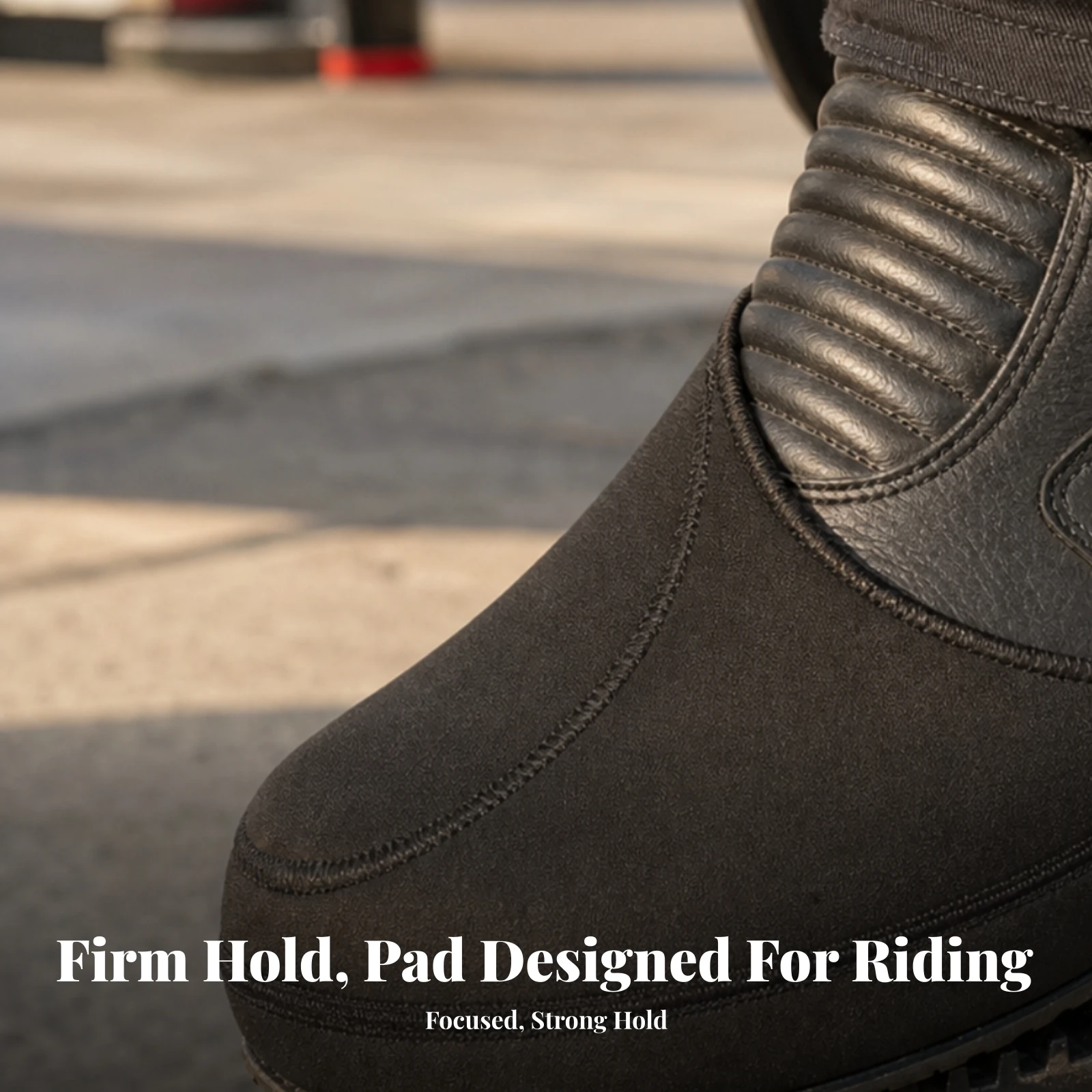 Cycling Shoes For Commute - Motorrad-Schuhüberzug zum Schutz beim Schalten, verschleißfest,