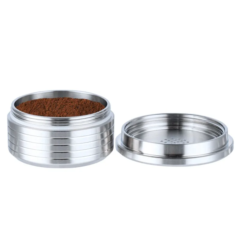 Reusable Stainless Steel Capsule Pod for Delta Q NDIQ7323 Coffee Machine Refillable Coffee Filters Cup Home Coffee Accessories